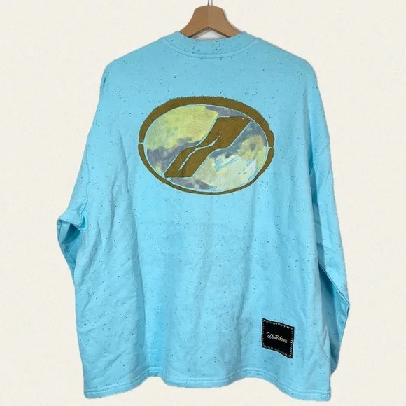 We11done Logo Print Long Sleeve Shirt - Picture 9 of 12